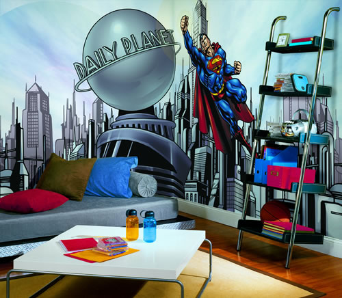 Superman Cityscape YH1477M wall mural