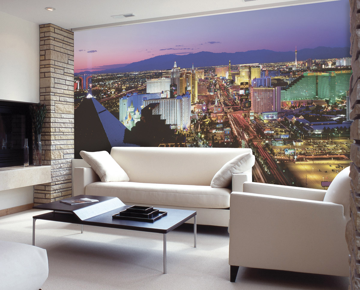 Vegas Lights C836 wall mural