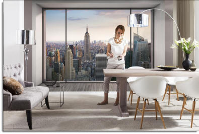 Penthouse Wall Mural roomsetting