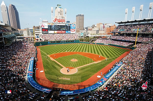 Cleveland Indians/Jacobs Field Wall Mural 