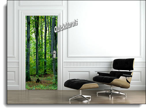 Majestic Forest Wall Mural Roomsetting