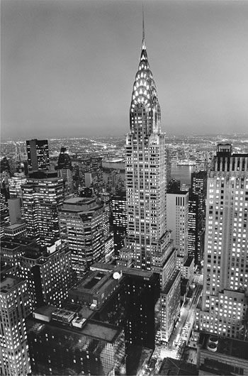 Chrysler Building Wall Mural