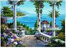 Floral Patio PR1812 wall mural