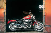 Harley Davidson Bike (boxcar) Wall Mural   