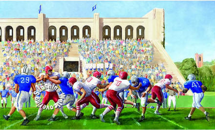 Football Stadium Mural IN2677M