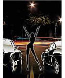 Street Racing wall mural