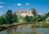 Dolomites Mountains Wall Mural 8-9017