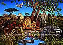 Jungle Mural BZ9103M york wallpaper wall mural