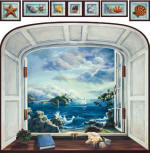 Bay Window 20270 wall mural