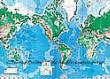 World Map C810 Environmental Graphics Wall Mural 