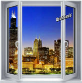 Skyline Canvas Peel & Stick Wall Mural