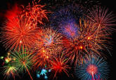 Fireworks Wall Mural DM131