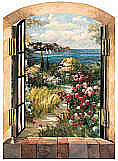 Garden by the Sea Mural Enlargement