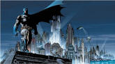 Batman City Mural JL1066M Roommates