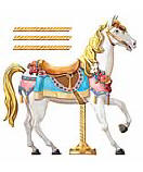 Carousel Horse Childrens wall mural