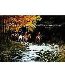 Traditional Hunt Scene wall murals 