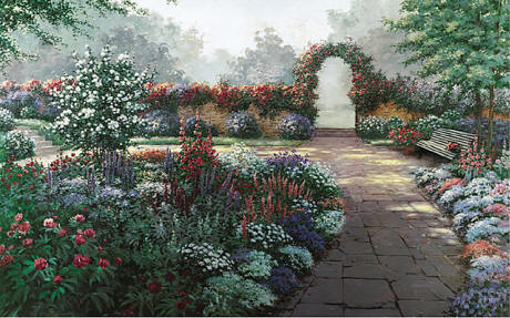 Serenity Wall Mural C821 by Environmental Graphics