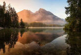 Mountain Lake Wall Mural 