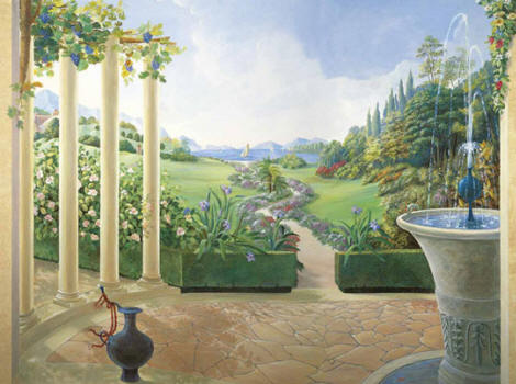 Trompe L'oeil Giardino Antico