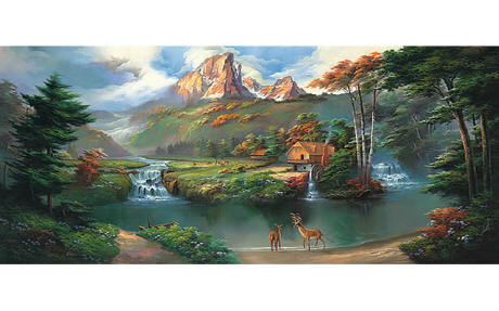 Gristmill Wall Mural PR1002