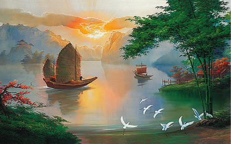 Sea Of Serenity Mural PR 1814