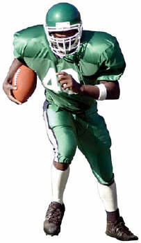 258-75070C Football Precut Pre-pasted Poster
