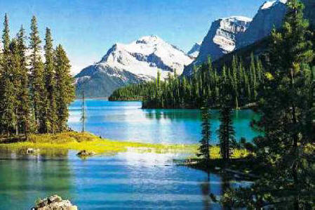 Canadian Mountains Wall Mural