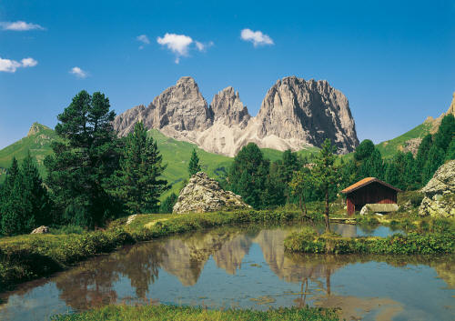 Dolomites Mountains Wall Mural 8-9017