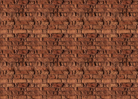 Red Brick Wall Mural 8094