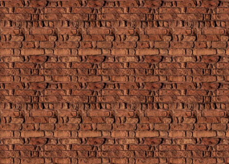 Red Brick Wall Mural 8094
