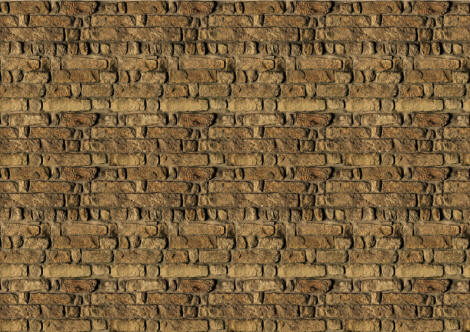 Sandstone Brick Wall Mural 8095