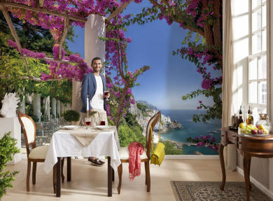 Amalfi Wall Mural 8-931 roomsetting