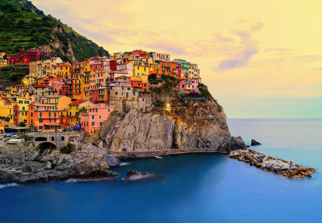 Cinque Terre Coast Wall Mural DM130