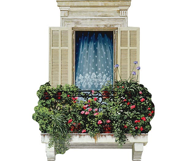 Summer Breeze Window Mural FFM10429M