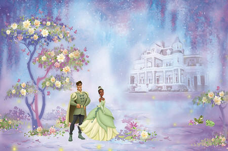 Disney The Princess and The Frog Wall Mural by Roommates 