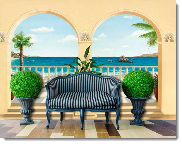 Trompe L'oeil Terrasse Provencale 103 DM103