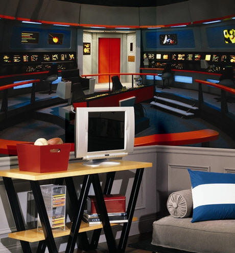 STAR TREK Enterprise Bridge Wall Mural