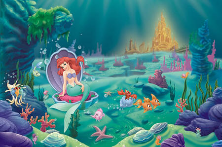 Disney The Little Mermaid Wall Mural by Roommates 