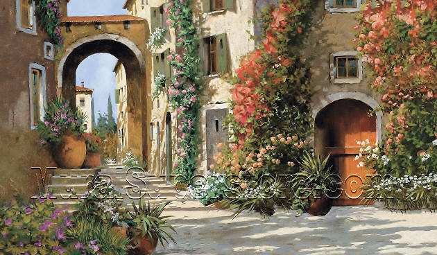 Tuscan Breezeway Wall Mural MP4870M