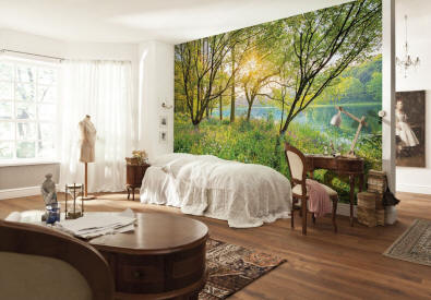 Spring Lake Wall Mural by Komar 8-524 roomsetting