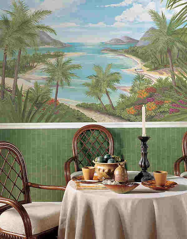 Tropical Beach Wall Mural