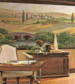 Tuscany wall mural 252-72028