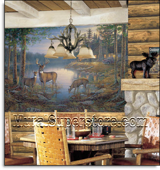 Quiet Places Mural LM7955M by York Roomsetting