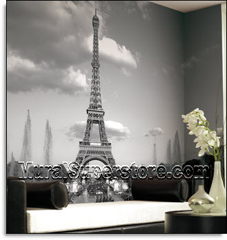 Eiffel Tower Mural MP4951M by York Roomsetting