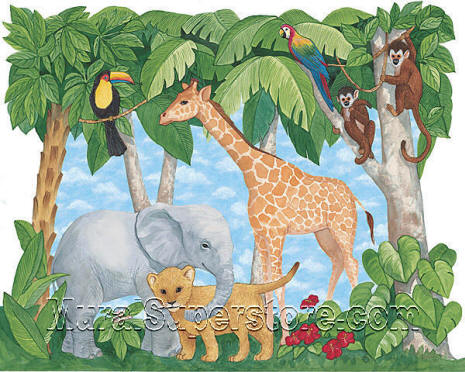 baby animals Wall Mural