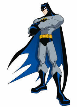 Batman Figure PEEL AND STICK APPLIQUE BZ9454M