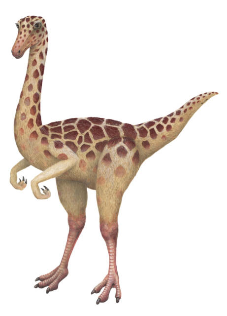 Walls of the Wild Peel & Stick Appliqué Gallimimus