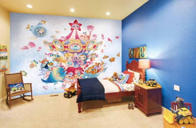 Fantasia Wall Mural 