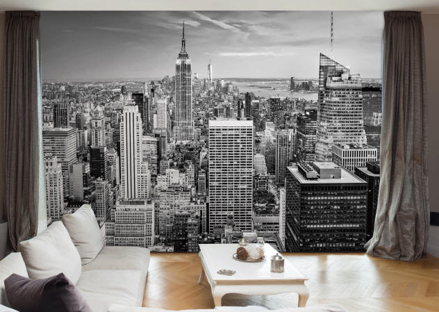 New York Skyline Wall Mural