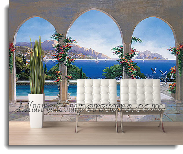 Arch De Sorrento Wall Mural PR1873 8073